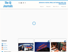 Tablet Screenshot of iqjournals.com